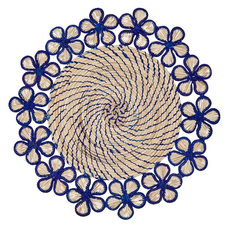 Mode Living Lanai Placemat navy at Fig Linens and Home