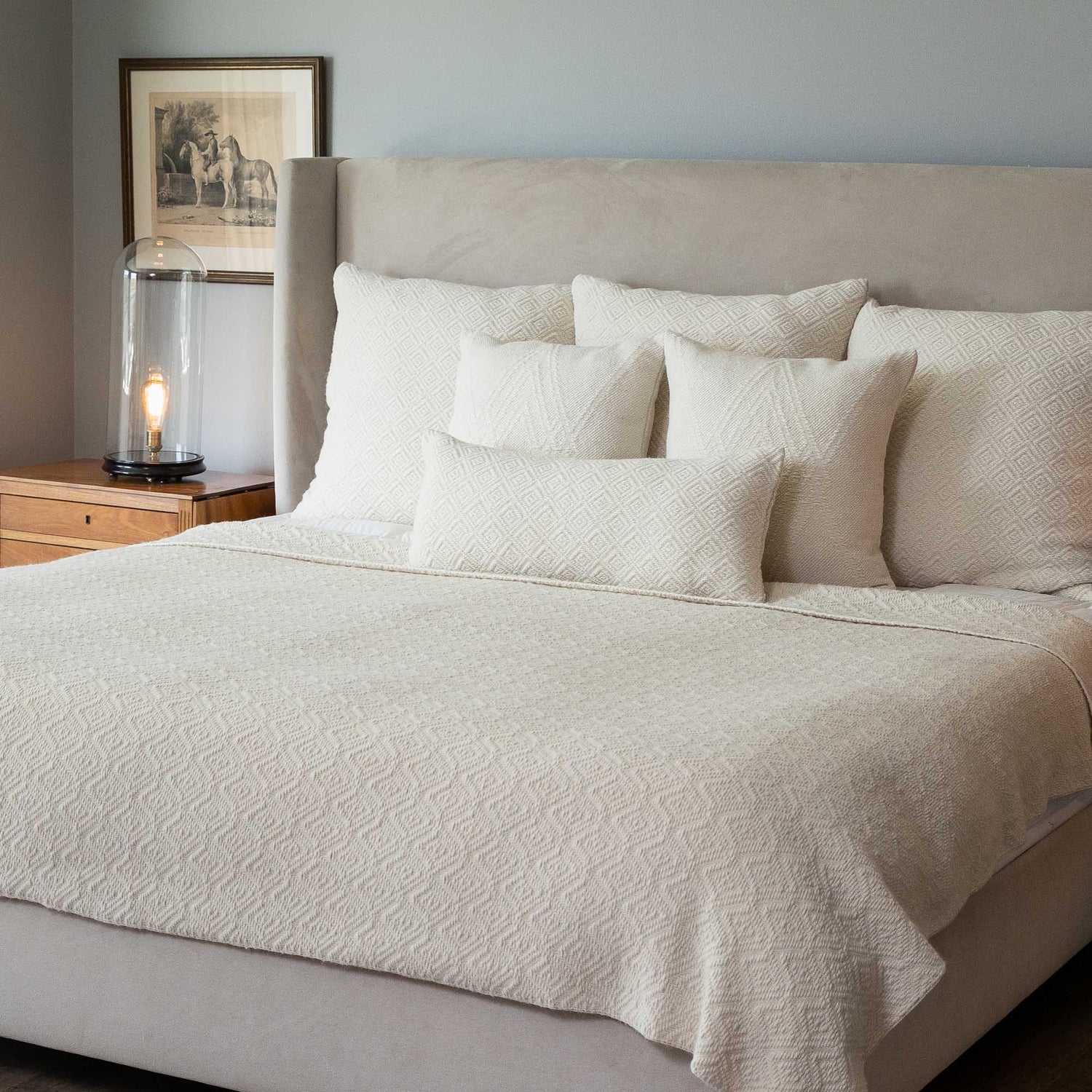 Mystic Bed Blanket by Alicia Adams Alpaca at Fig Linens and Home