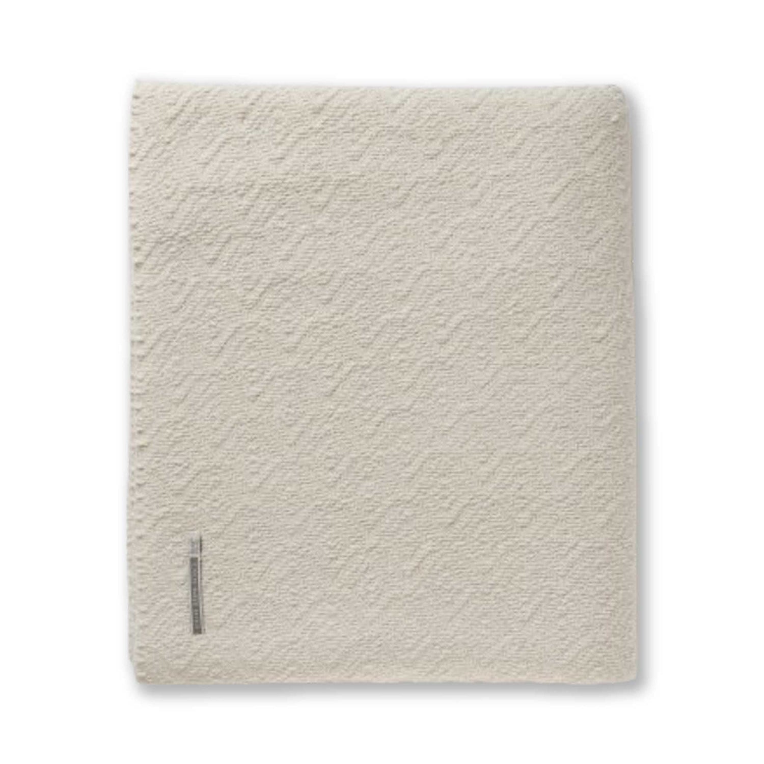 Mystic Bed Blanket by Alicia Adams Alpaca - Ivory at Fig Linens and Home
