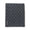 Mystic Bed Blanket by Alicia Adams Alpaca - Navy Blue with Ivory at Fig Linens and Home