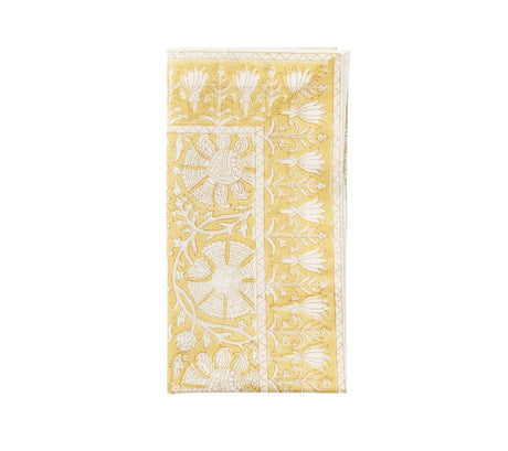 Provence Napkin in Yellow by Kim Seybert at Fig Linens and Home
