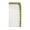 Shell Edge Napkin in White & Green by Kim Seybert at Fig Linens and Home