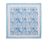 Mira Napkin Lilac & Blue by Kim Seybert | Fig Linens and Home - Open View 1