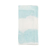 Kim Seybert Watercolor Stripe Napkins in White & Seafoam Set of 4 by Kim Seybert - White/Seafoam 21"L x 21"W x 0.1"H Napkin - Set of 4 at FIG LINENS AND HOME - 1