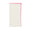 Kim Seybert Casbah Napkins Set of 4 White & Pink by Kim Seybert - White/Pink Set of 4 Napkins - 21"L x 21"W x 0.1"H at FIG LINENS AND HOME - 1
