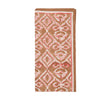 Kim Seybert Alfresco Napkins Set of 4 in Brown & Orange by Kim Seybert - Brown/Orange Napkins Set of 4 - 21"L x 21"W x 0.1"H at FIG LINENS AND HOME - 1
