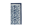 Kim Seybert Alfresco Napkins Set of 4 in Navy & Blue by Kim Seybert - Navy/Blue Napkins Set of 4 - 21"L x 21"W x 0.1"H at FIG LINENS AND HOME - 1