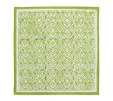 Kim Seybert Alfresco Napkins Set of 4 in Olive & Green by Kim Seybert - Olive/Green Napkins Set of 4 - 21"L x 21"W x 0.1"H at FIG LINENS AND HOME - 3