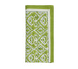 Kim Seybert Alfresco Napkins Set of 4 in Olive & Green by Kim Seybert - Olive/Green Napkins Set of 4 - 21"L x 21"W x 0.1"H at FIG LINENS AND HOME - 1