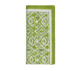 Kim Seybert Alfresco Napkins Set of 4 in Olive & Green by Kim Seybert - Olive/Green Napkins Set of 4 - 21"L x 21"W x 0.1"H at FIG LINENS AND HOME - 1