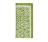 Kim Seybert Alfresco Napkins Set of 4 in Olive & Green by Kim Seybert - Olive/Green Napkins Set of 4 - 21"L x 21"W x 0.1"H at FIG LINENS AND HOME - 1
