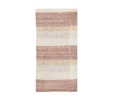 Broad Stripe Brown/White Napkin | Kim Seybert at Fig Linens and Home