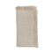 Fringe Napkin in Natural & Silver by Kim Seybert at Fig Linens and Home