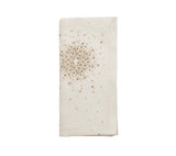 Kim Seybert Starburst Napkin in White Gold & Silver Set of 4 by Kim Seybert - WHITE/GOLD/SILVER 21"L x 21"W x 0.1"H Napkin - Set of 4 at FIG LINENS AND HOME - 1