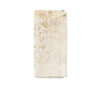 Metafoil Napkin in White & Gold by Kim Seybert at Fig Linens and Home