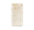 Metafoil Napkin in White & Gold by Kim Seybert at Fig Linens and Home