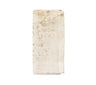 Metafoil Napkin in White & Gold by Kim Seybert at Fig Linens and Home
