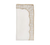 Frame Napkin in White, Gold & Silver by Kim Seybert at Fig Linens and Home