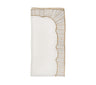 Frame Napkin in White, Gold & Silver by Kim Seybert at Fig Linens and Home