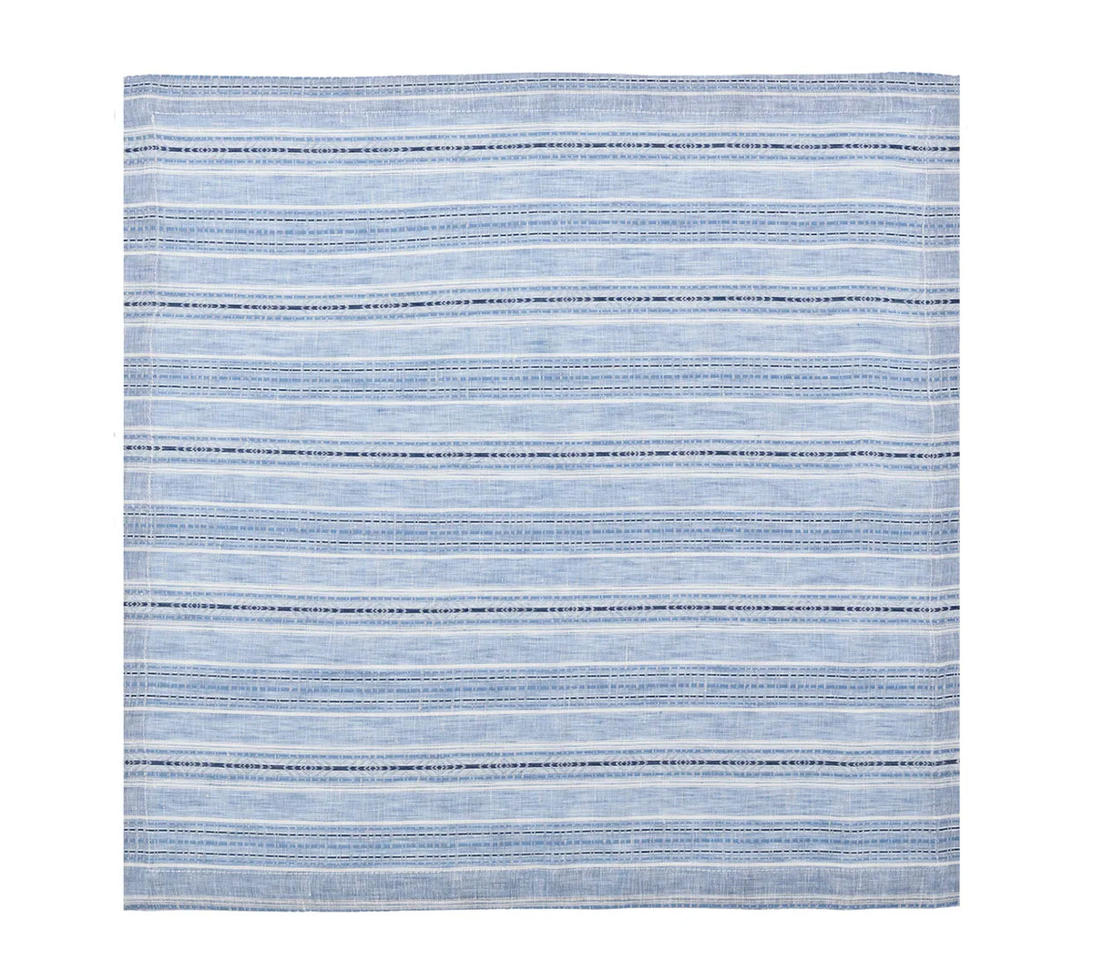 Mayfair Blue/White Napkin Detail 3 | Kim Seybert at Fig Linens and Home