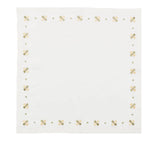 Clover White/Sage Napkin Detail 3 | Kim Seybert at Fig Linens and Home