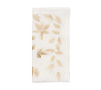 Gilded Breeze White/Gold Napkin | Kim Seybert at Fig Linens and Home