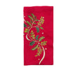 Holly Ribbon Red/Green/Gold Napkin | Kim Seybert at Fig Linens and Home