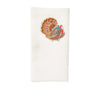 Gobble White/Multi Napkin | Kim Seybert at Fig Linens and Home
