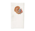 Gobble White/Multi Napkin | Kim Seybert at Fig Linens and Home