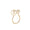 Pearl Napkin Ring in Ivory & Gold by Kim Seybert at Fig Linens and Home