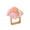 Sea Stone Napkin Ring in Blush by Kim Seybert at Fig Linens and Home