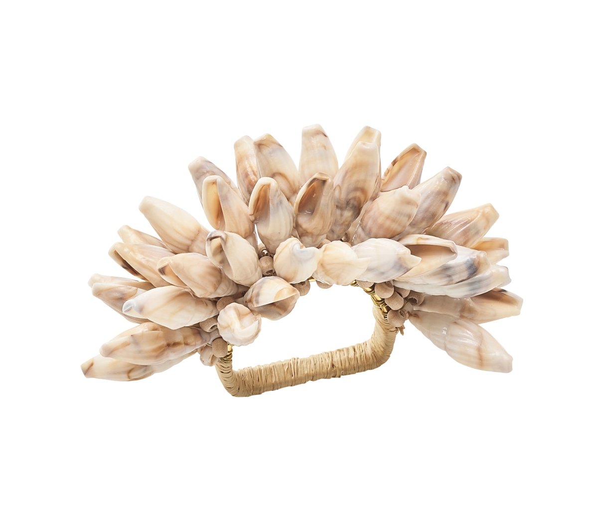 Kim Seybert Shell Fringe Napkin Ring