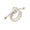 Kim Seybert Table - Rope Knot White Napkin Rings at Fig Linens and Home 1