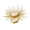 Flare Napkin Ring in Gold by Kim Seybert at Fig Linens and Home
