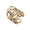 Orbit Napkin Ring in Gold by Kim Seybert at Fig Linens and Home