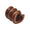 Tendril Napkin Ring in Brown & Gold by Kim Seybert at Fig Linens and Home