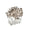 Aster Napkin Ring in Smoke by Kim Seybert at Fig Linens and Home