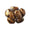 Bonton Napkin Ring in Brown & Gold, Set of 4 Kim Seybert at Fig Linens and Home 2