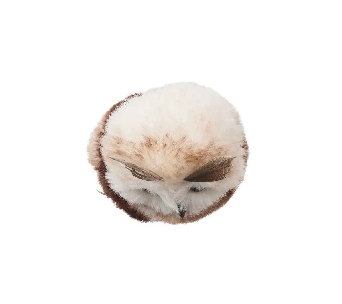 Owl White/Brown Napkin Ring Detail 3 | Kim Seybert at Fig Linens and Home