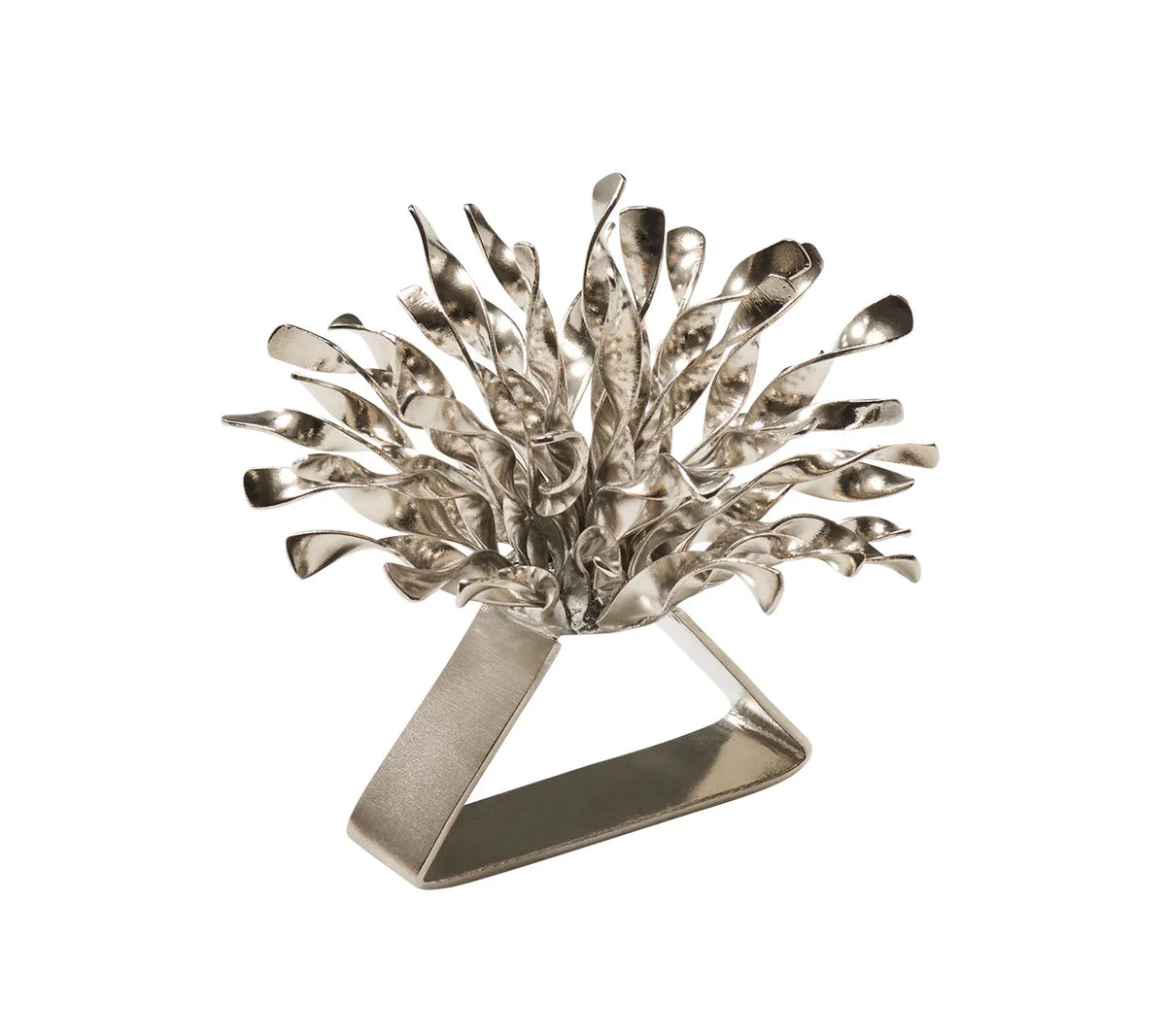 Sunflare Silver Napkin Ring | Kim Seybert at Fig Linens and Home