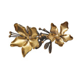 Magnolia Gold/Black Napkin Ring Detail 4 | Kim Seybert at Fig Linens and Home
