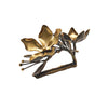 Magnolia Gold/Black Napkin Ring | Kim Seybert at Fig Linens and Home
