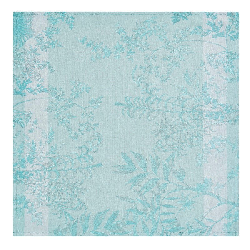 Napkin - Jardin d'eden blue napkin by le jacquard français - Fig Linens and Home Table Linens