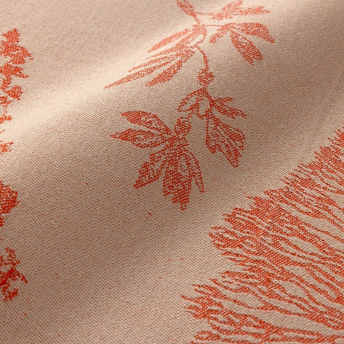 Naiades Corail Yves Delorme Napkin 19 x 19 - Table Linens at Fig Linens and Home 4