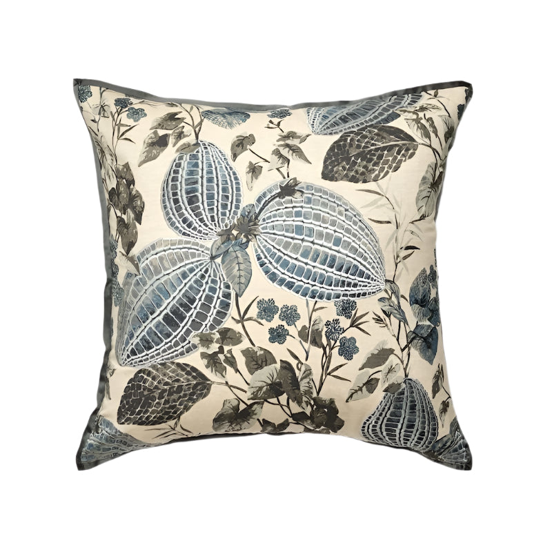 Nature Blue Euro Sham by Ann Gish at Fig Linens and Home