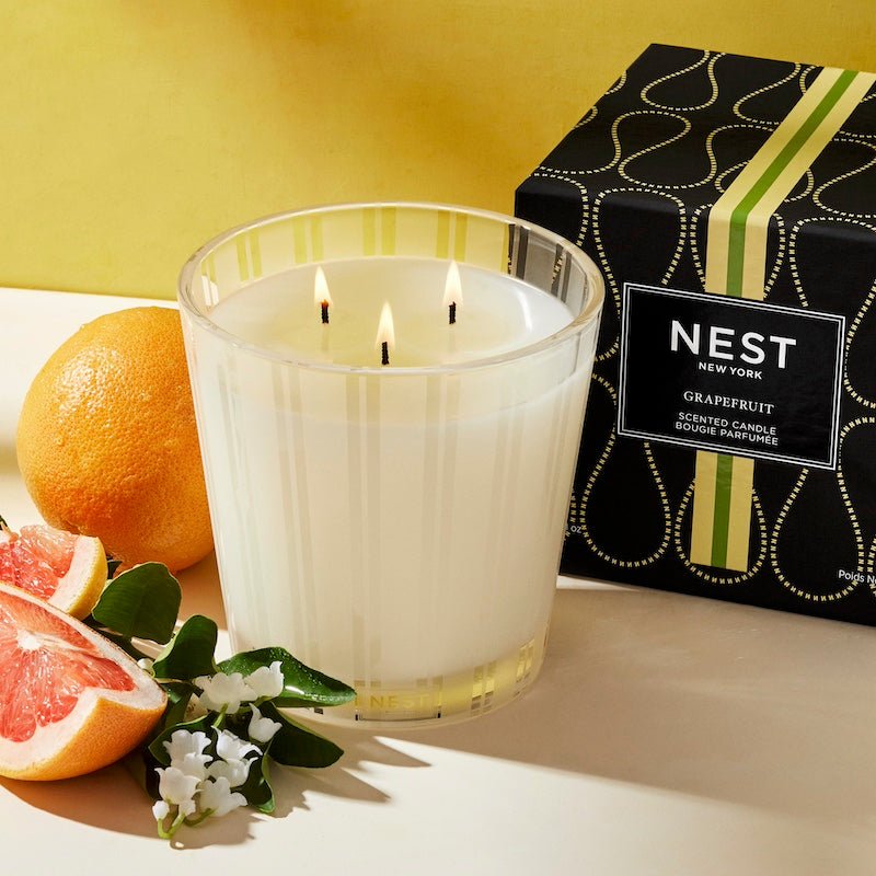 Grapefruit Candle Nest New York 3 Wick Candles Home Fragrance FIG grapefruit-candle-nest-new-york-3-wick-candles-home-fragrance-fig