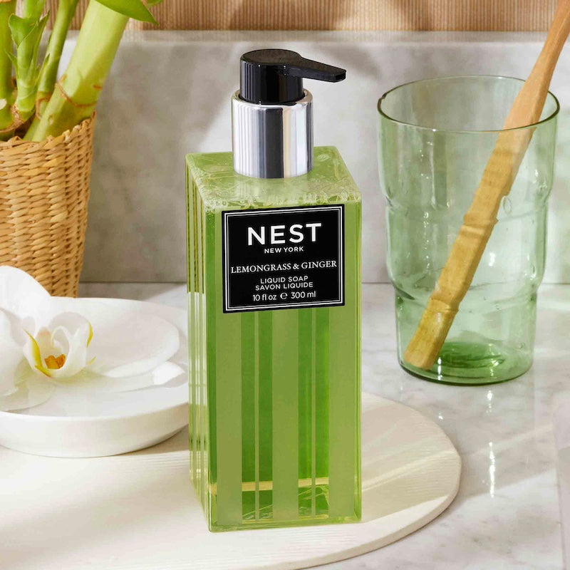 Lemongrass & Ginger Liquid Soap by Nest - wonderful handsoap