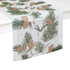 Newbury White Table Runner | Mode Living at Fig Linens and Home