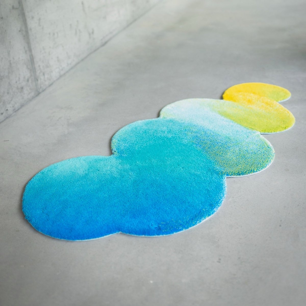 Abyss Habidecor Odity 27x55 Lagoon 302 Bath Rug | Giza Cotton Rugs at Fig Linens and Home 1