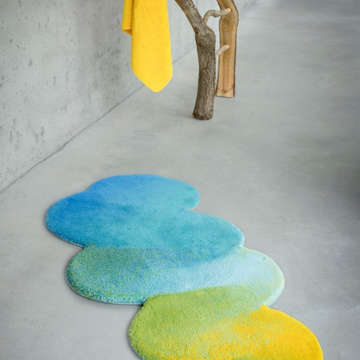 Abyss Habidecor Odity 27x55 Lagoon 302 Bath Rug | Giza Cotton Rugs at Fig Linens and Home 2